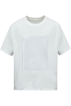 White cotton T-shirt MM6 MAISON MARGIELA | SH0GC0060M20048101